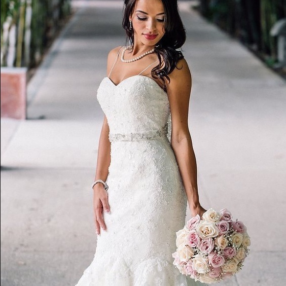 Maggie Sottero Mermaid corset ADALEE wedding dress - Picture 2 of 8